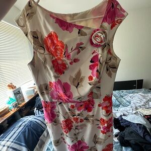 Business dress knee length